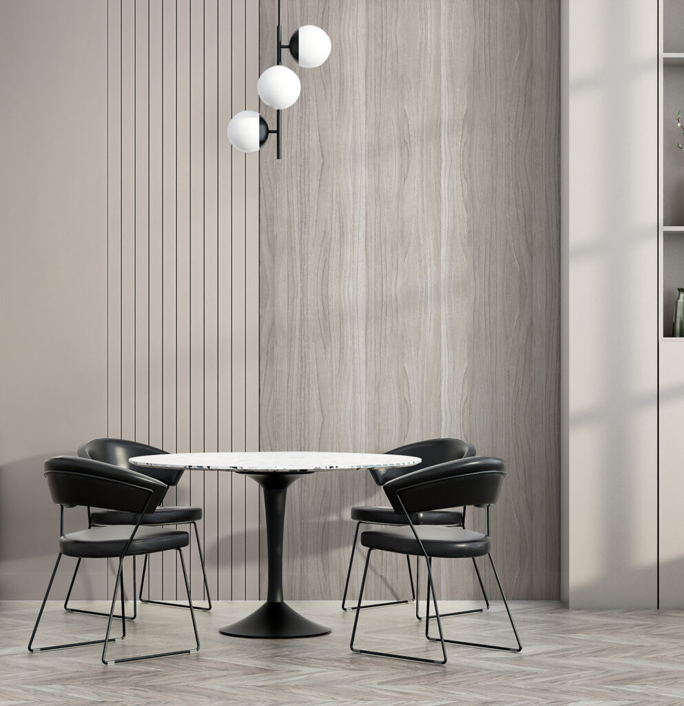 Ruhige Bahnen in Taupe — Interieur 4