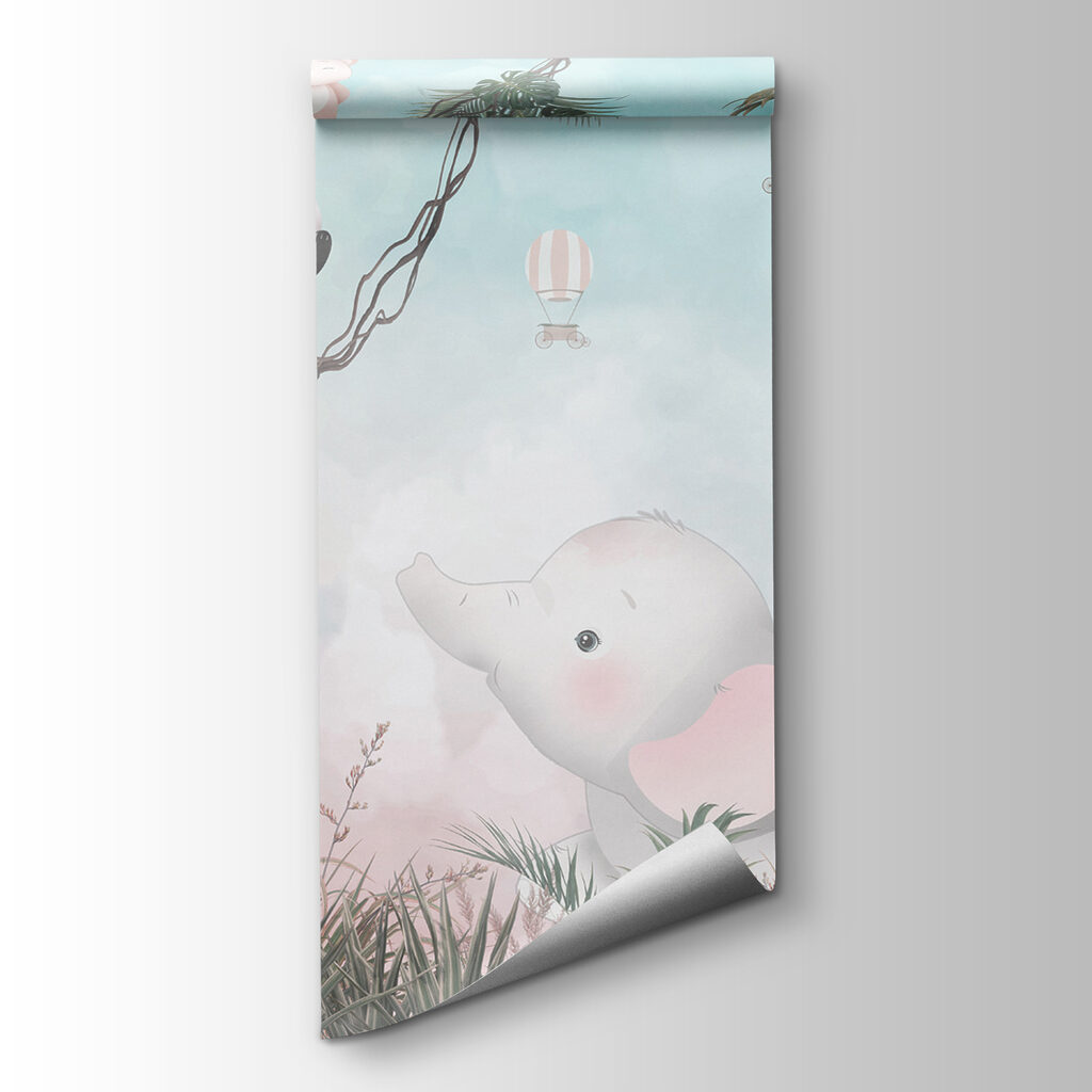 Elefant und Giraffe — Produktansicht
