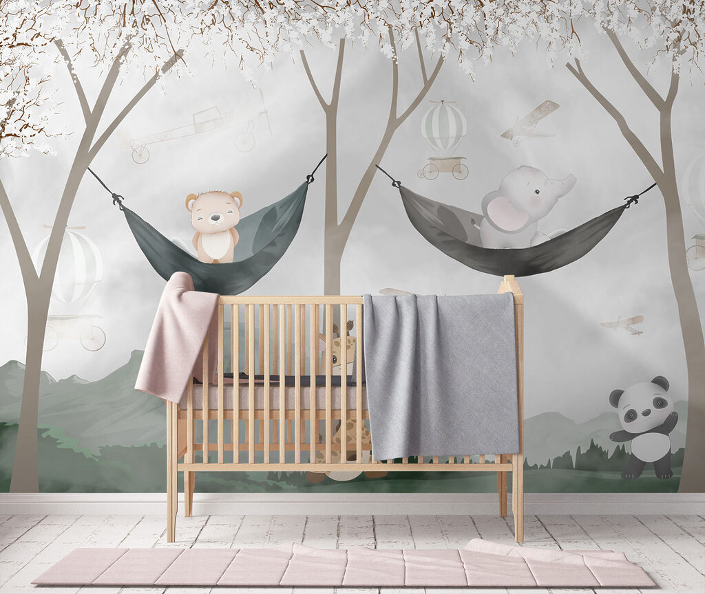 Waldfreunde in Hängematten — Interieur 3