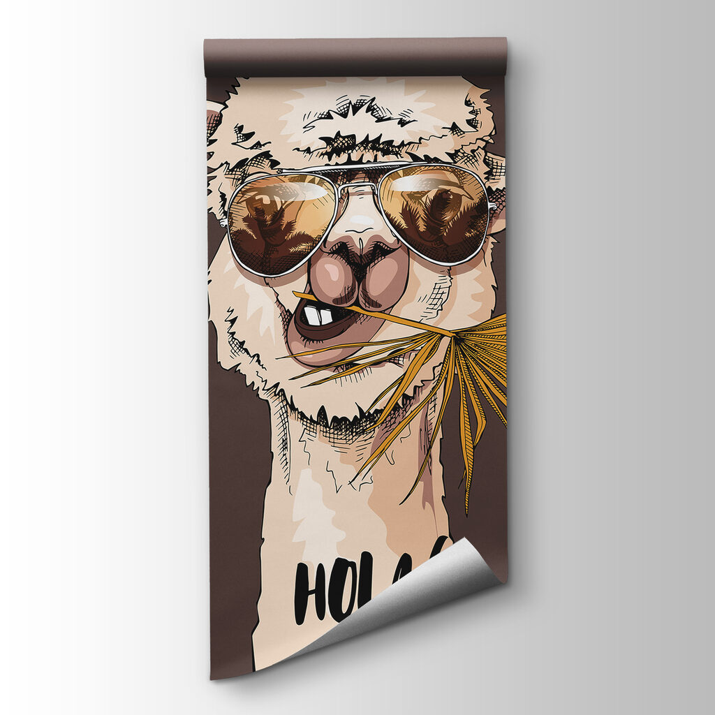 Lama mit Sonnenbrille — Produktansicht