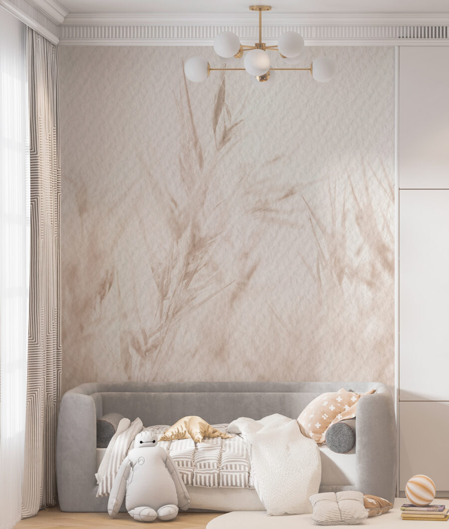 Gräser in neutralen Tönen — Interieur 1