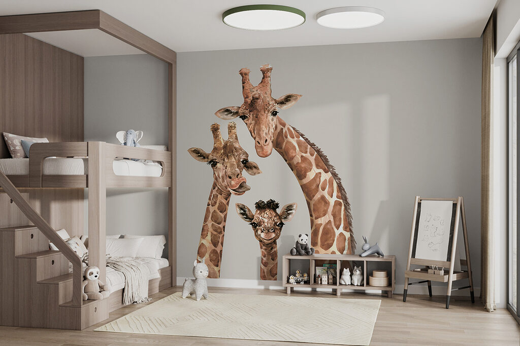 Drei neugierige Giraffen — Interieur 2
