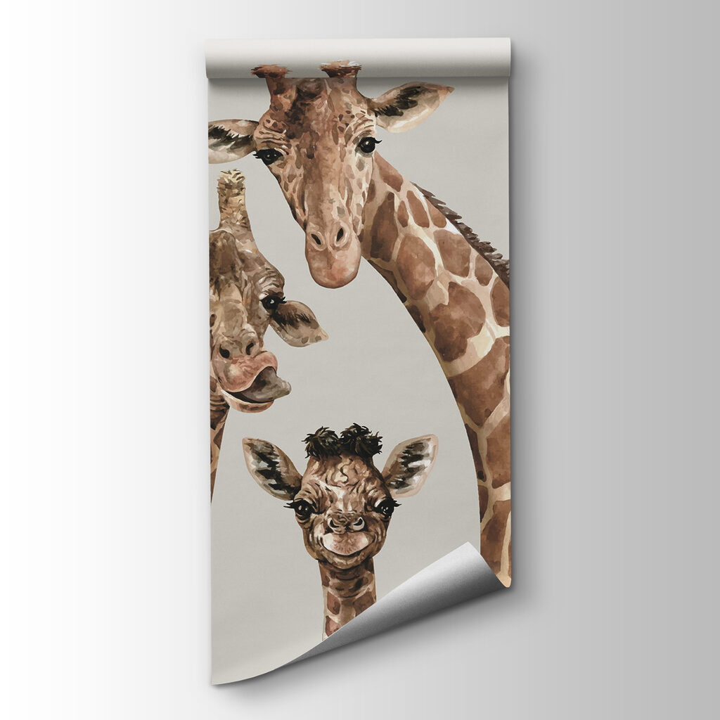 Drei neugierige Giraffen — Produktansicht
