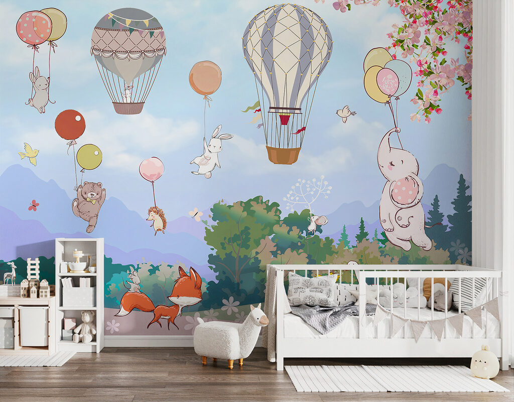 Ballonfahrt der Tiere — Interieur 1