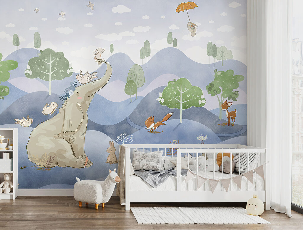Kaninchen im Hügelland — Interieur 1