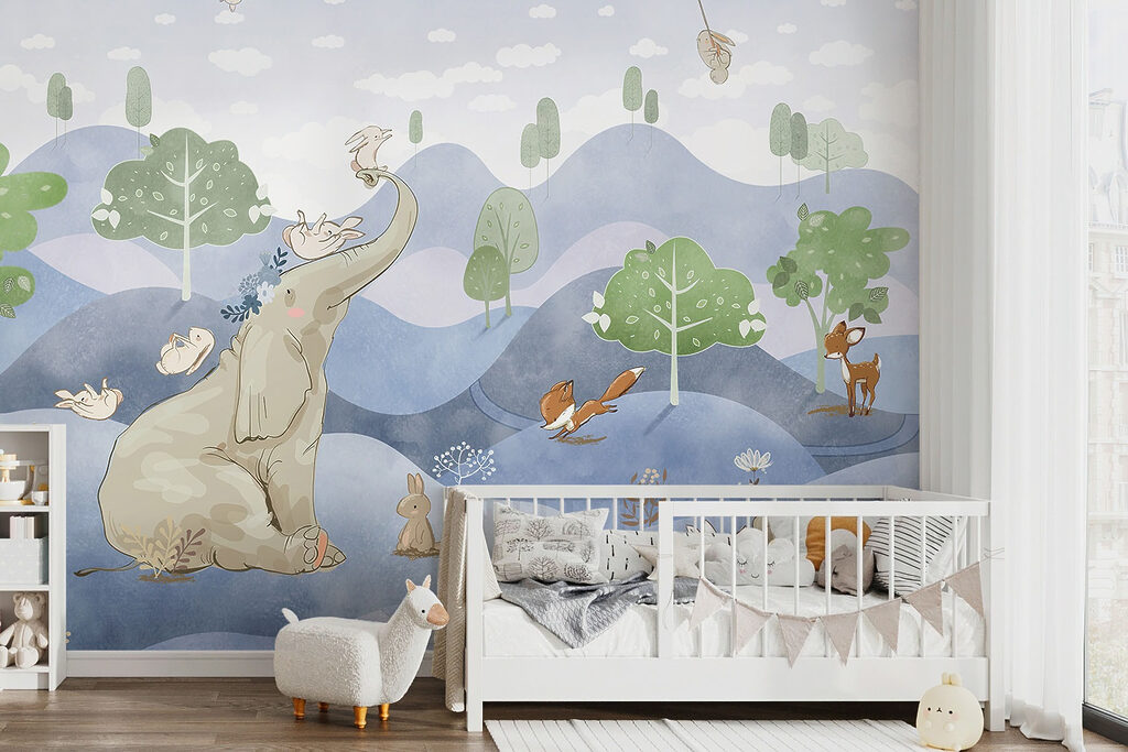 Kaninchen im Hügelland — Interieur 3