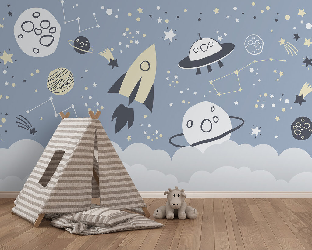 Raketen und fliegende Untertassen — Interieur 1