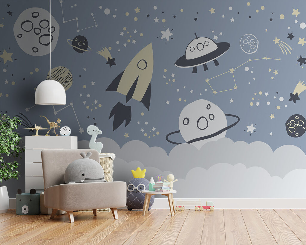 Raketen und fliegende Untertassen — Interieur 2