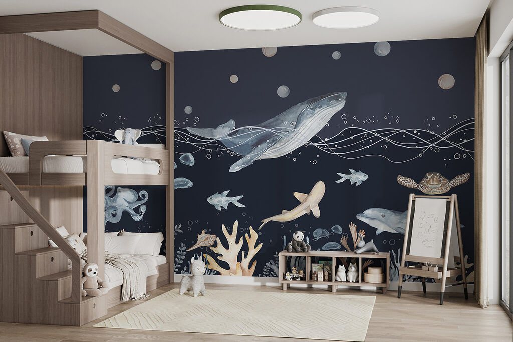 Wal über dem Korallengarten — Interieur 5