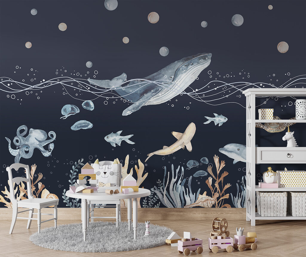 Wal über dem Korallengarten — Interieur 3
