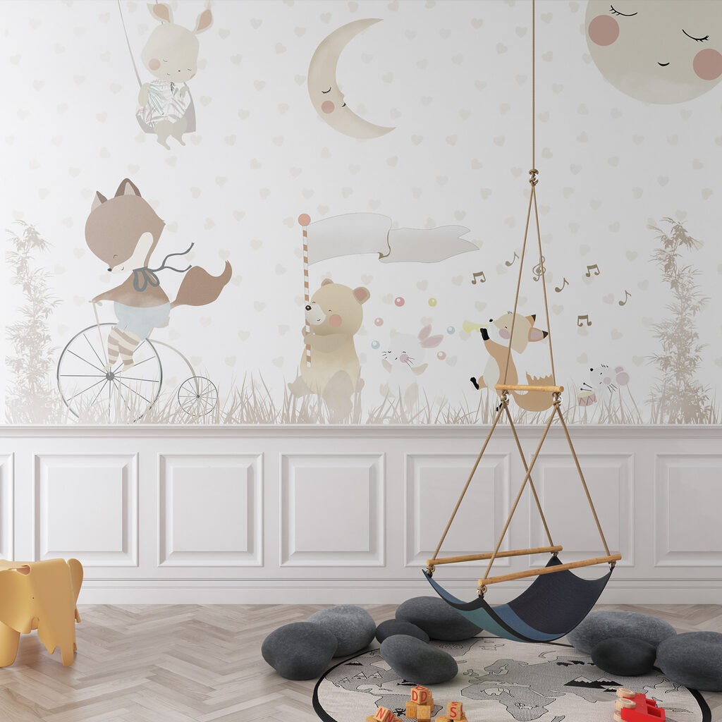 Fuchs auf dem Fahrrad — Interieur 1