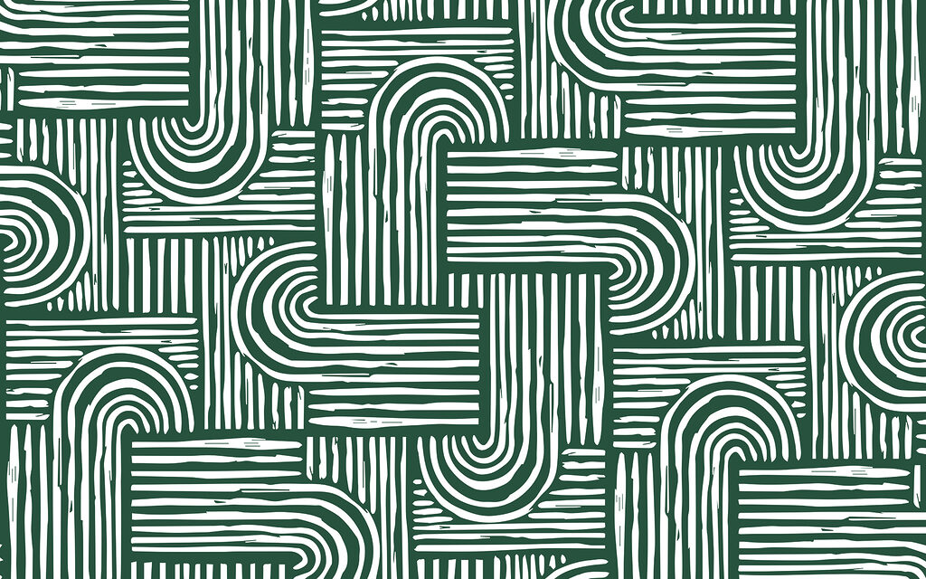 Linien und Rundungen — ganzes Design