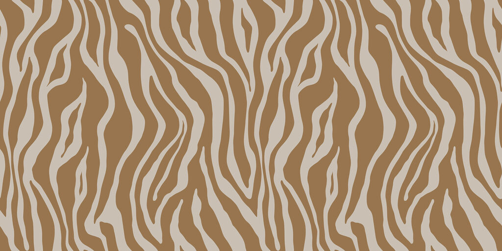Geschwungene Zebrastreifen — ganzes Design