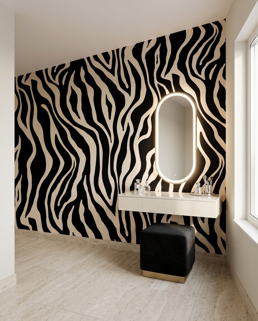 Geschwungene Zebrastreifen — Interieur 2