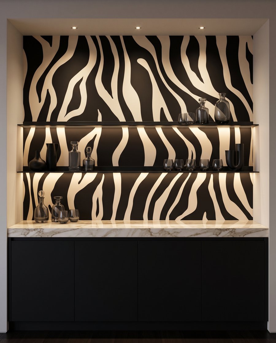 Geschwungene Zebrastreifen — Interieur 5