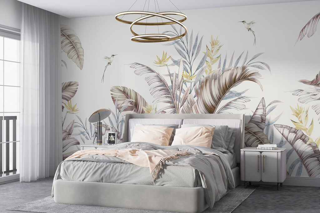 Große tropische Blätter — Interieur 1