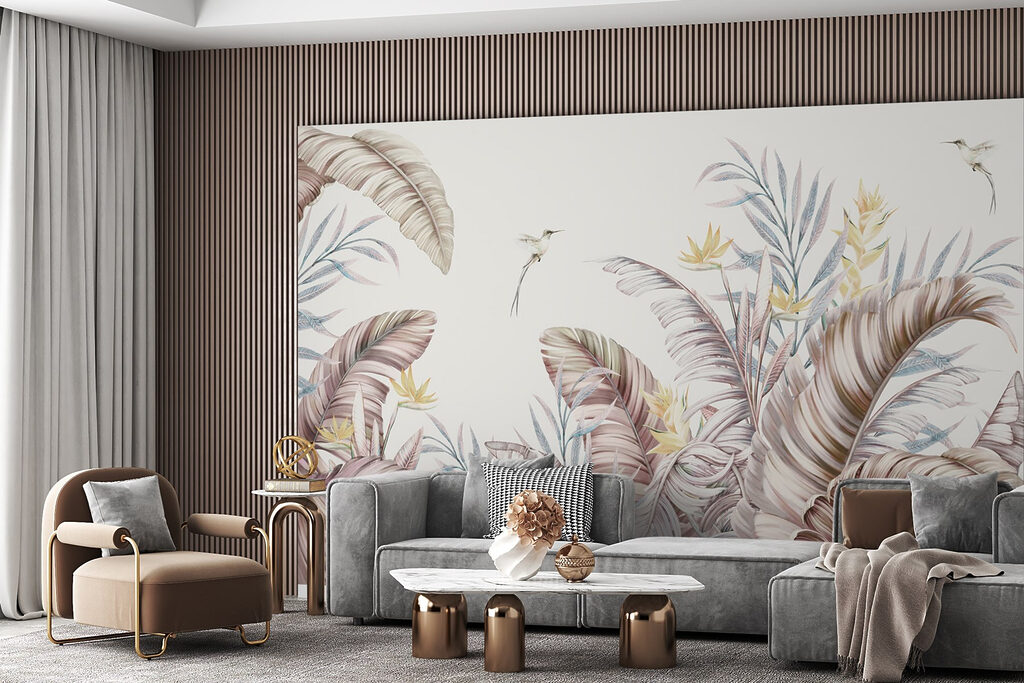 Große tropische Blätter — Interieur 3