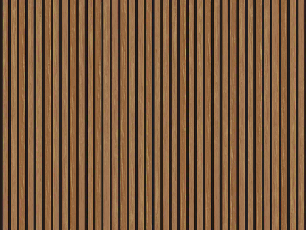 Senkrechte Holzlatten — ganzes Design