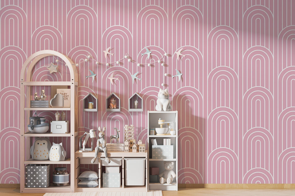 Feine Bögen in Reihen — Interieur 1