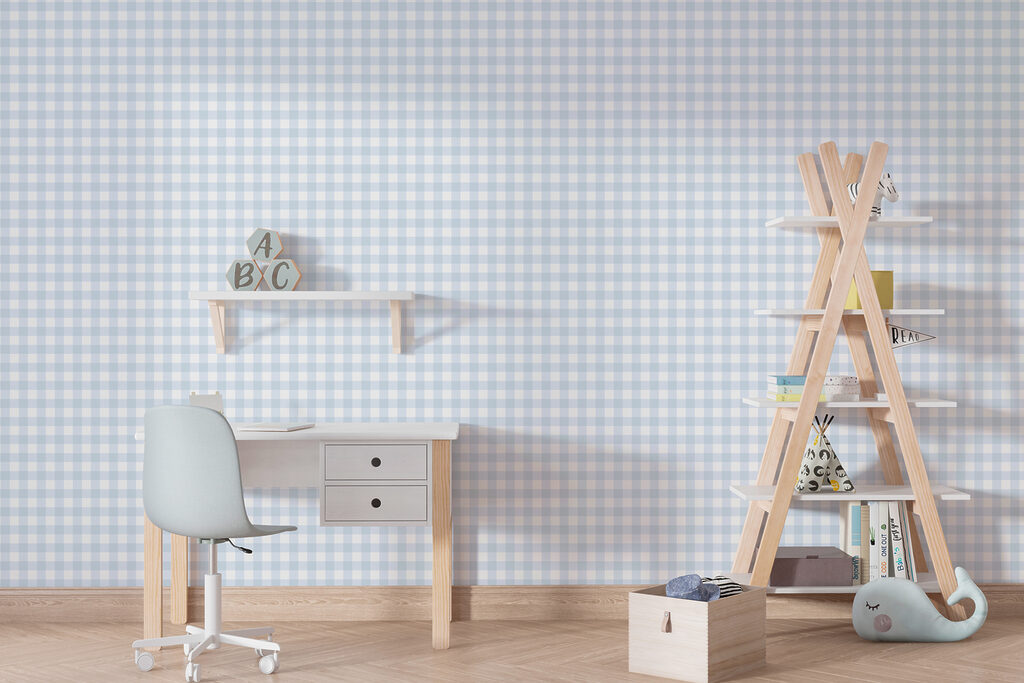 Kleine Karos in Pastell — Interieur 1