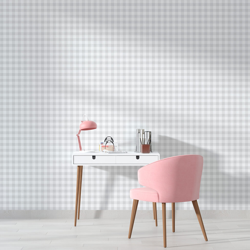 Kleine Karos in Pastell — Interieur 2