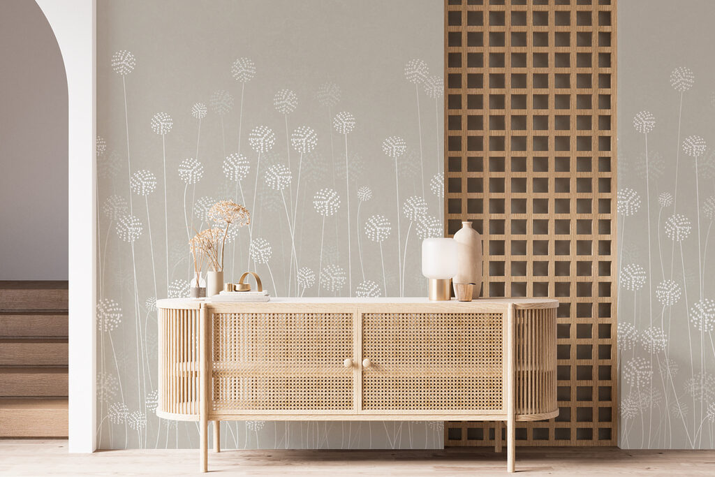 Blütenköpfchen an zarten Stielen — Interieur 2