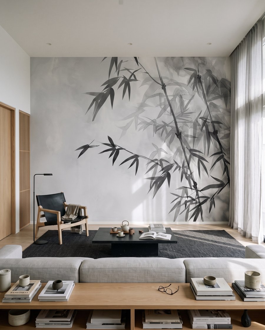 Bambus im Licht — Interieur 1