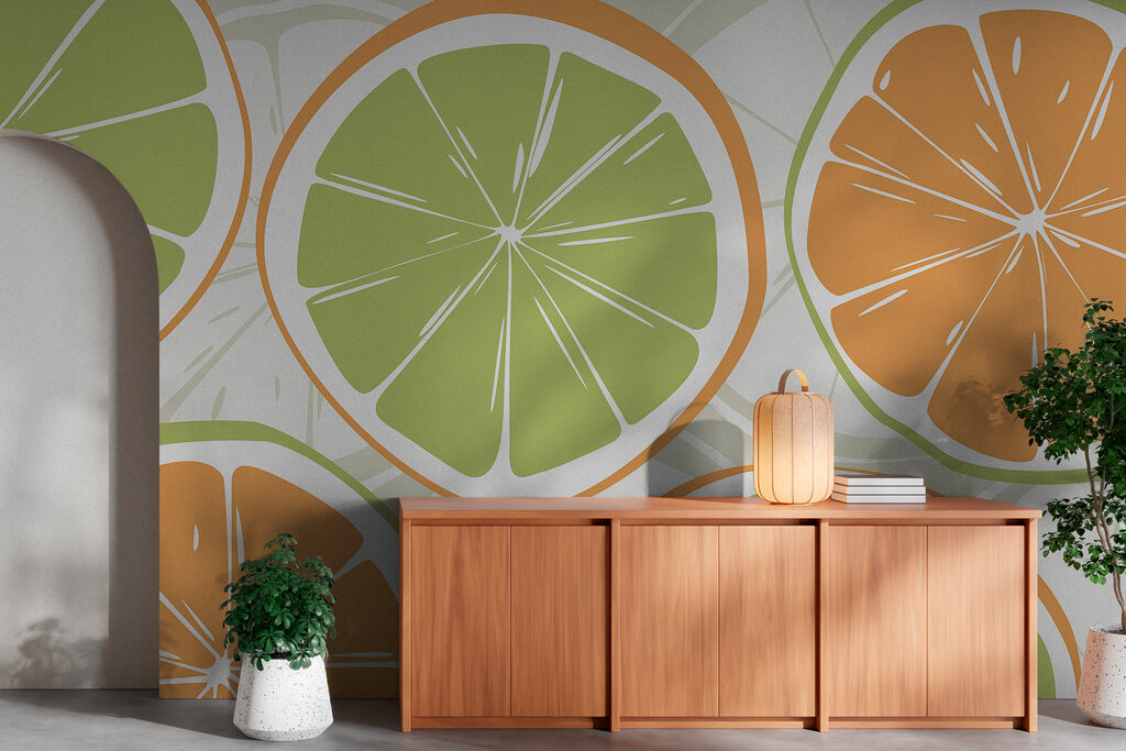 Fröhliche Zitrusscheiben — Interieur 1