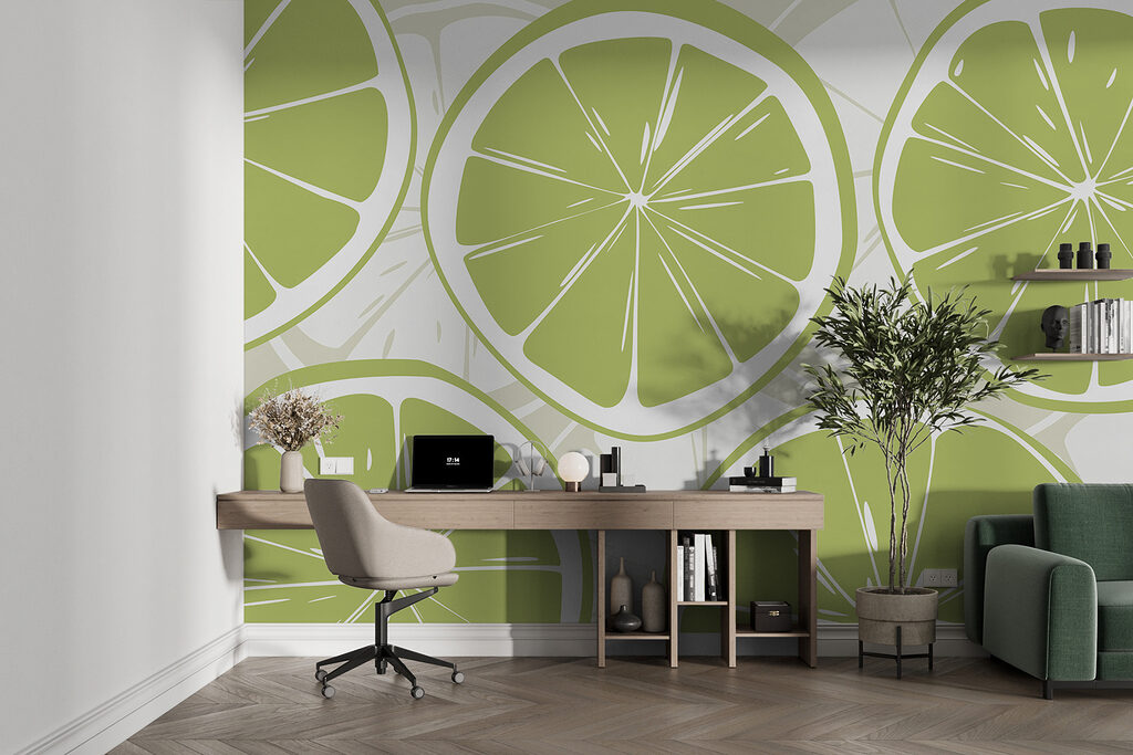 Fröhliche Zitrusscheiben — Interieur 1
