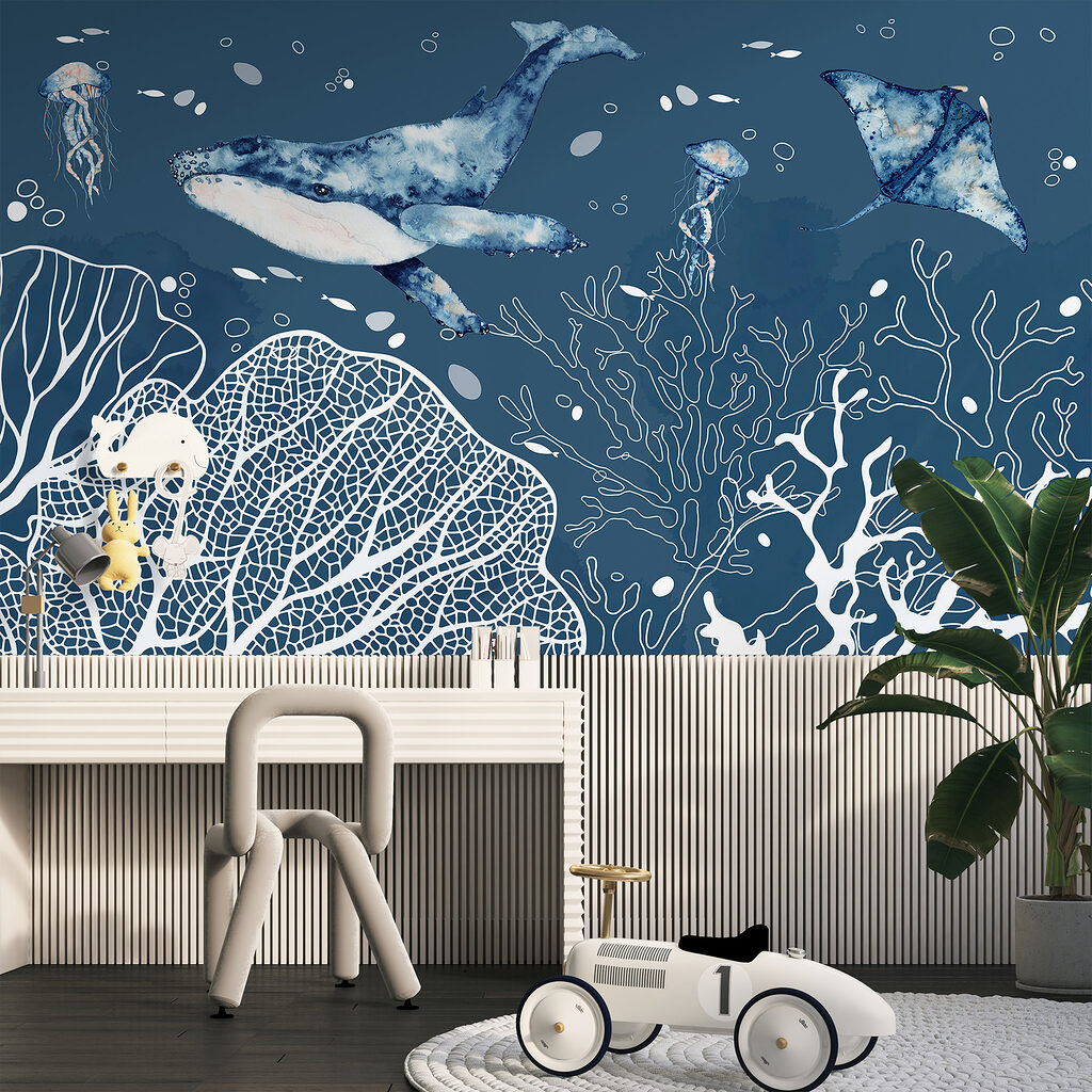 Wal über Korallen — Interieur 4