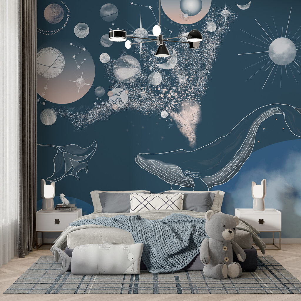 Wale im Planetenhimmel — Interieur 2