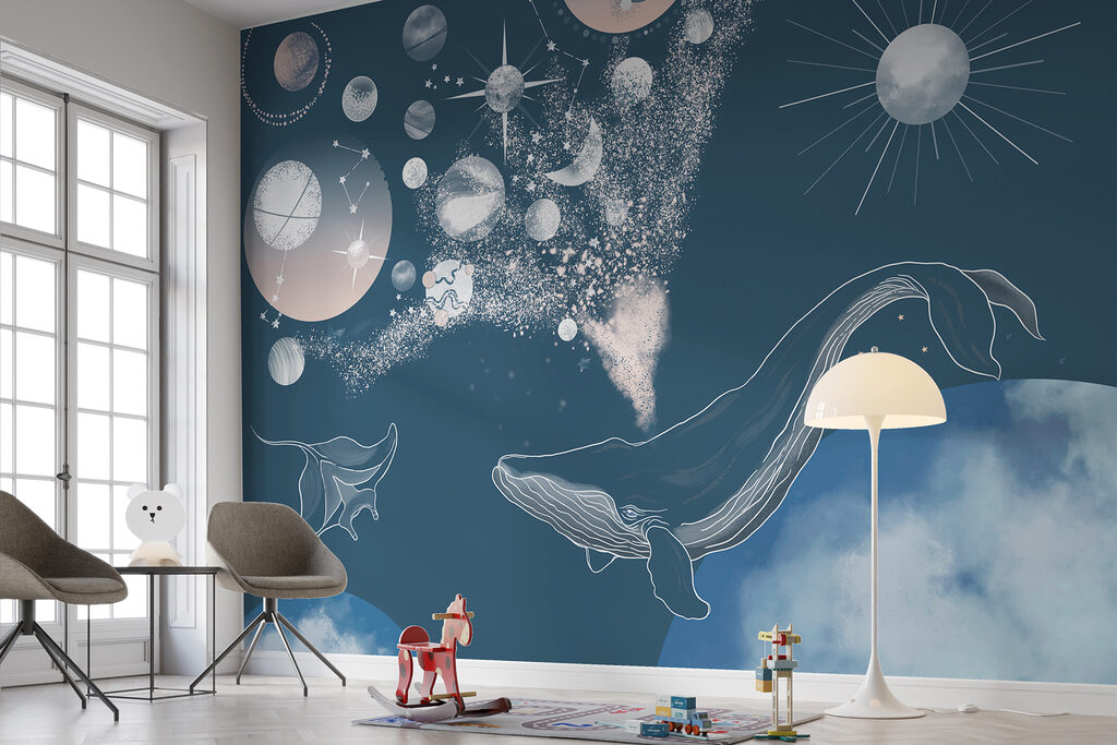 Wale im Planetenhimmel — Interieur 3