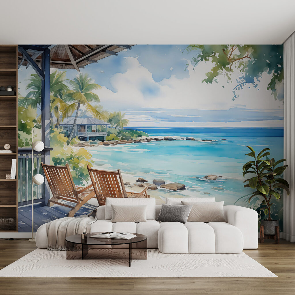 Terrasse mit Meerblick — Interieur 1