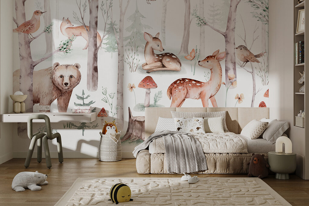 Tiere im Wald — Interieur 4