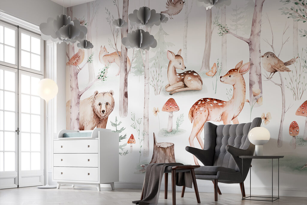 Tiere im Wald — Interieur 5