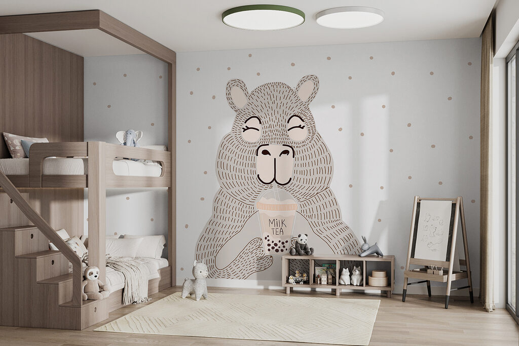 Tierchen mit Getränk — Interieur 1