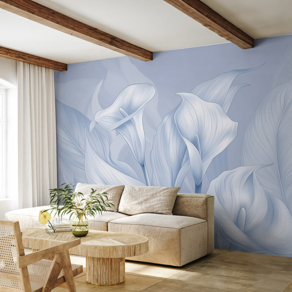 Blütenkelche mit Blattfalten — Interieur 2