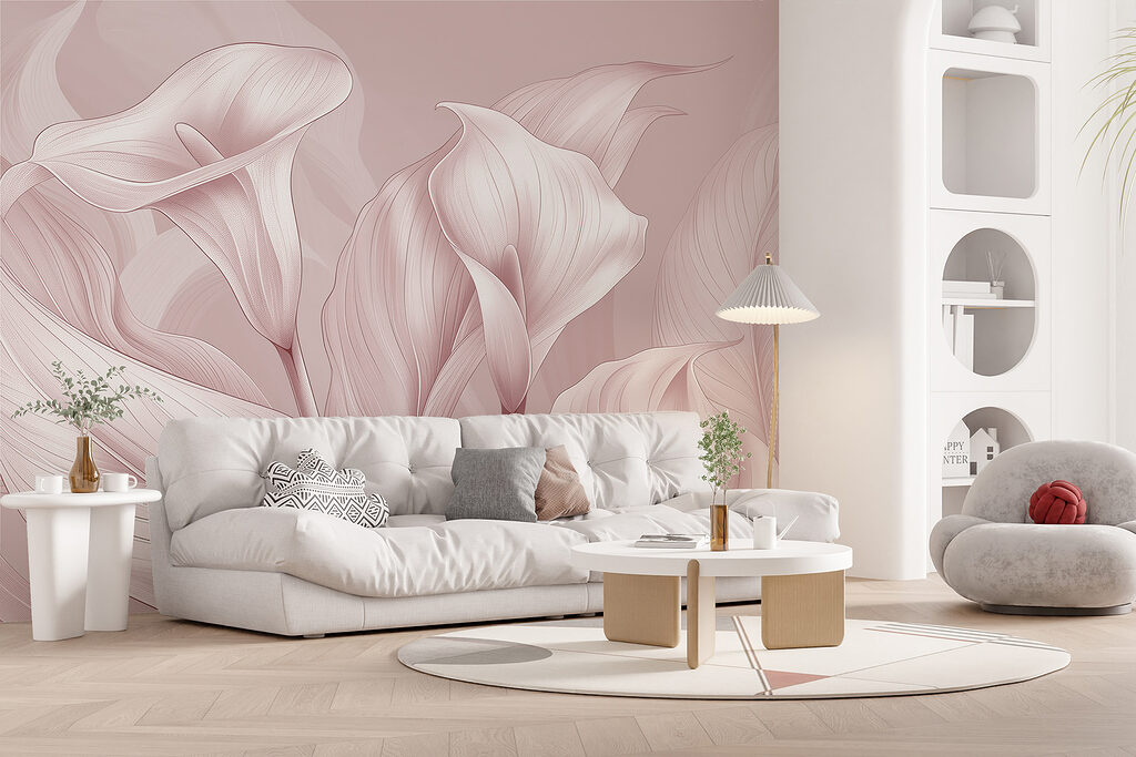Blütenkelche mit Blattfalten — Interieur 2