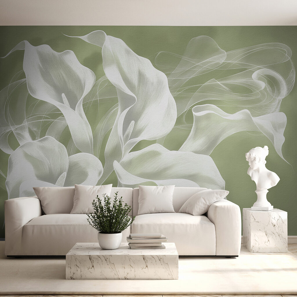 Tanzende Callas in einem Interieur