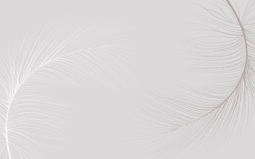 Gespiegelte Linienbögen — ganzes Design