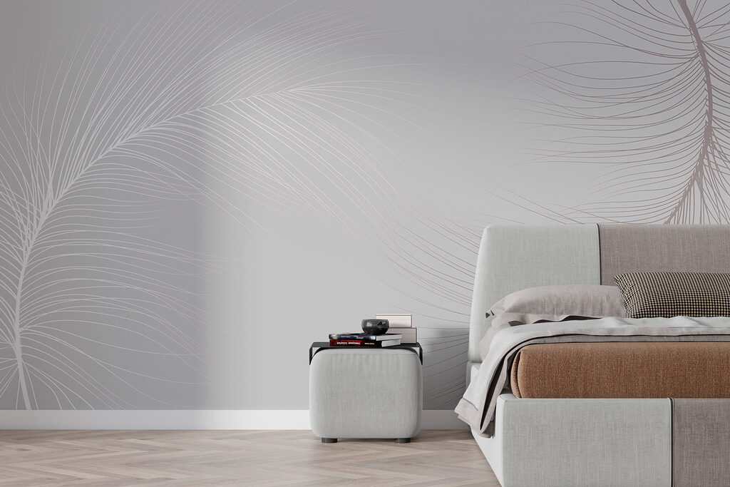 Gespiegelte Linienbögen — Interieur 1