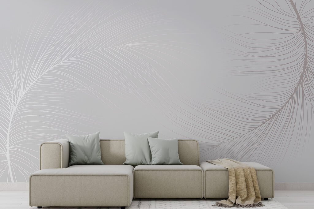 Gespiegelte Linienbögen — Interieur 3