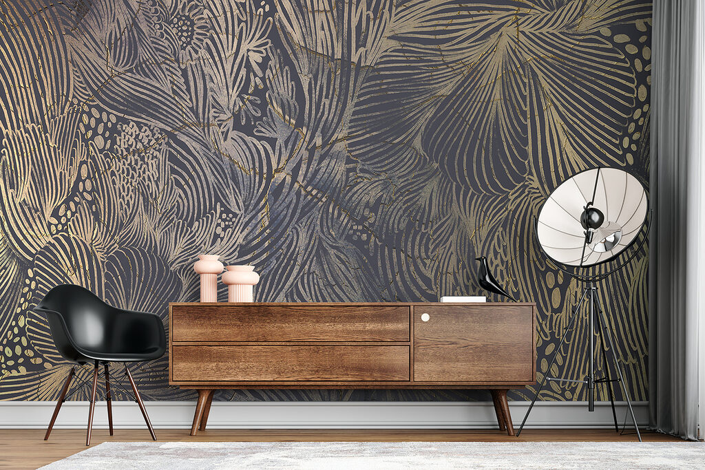 Fächer aus Palmblättern — Interieur 2
