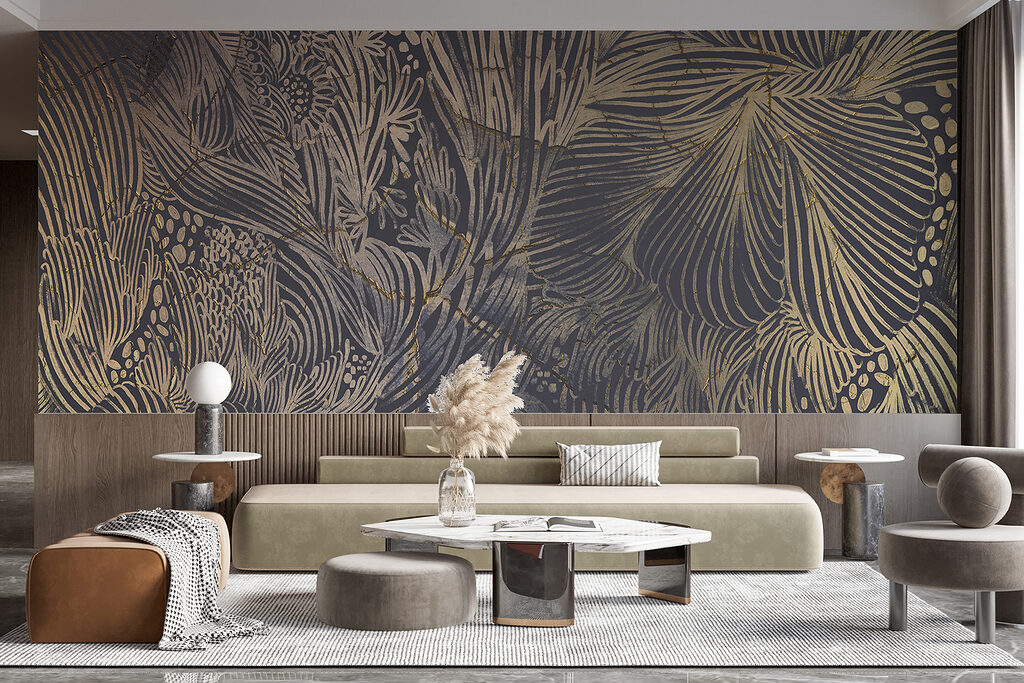 Fächer aus Palmblättern — Interieur 4