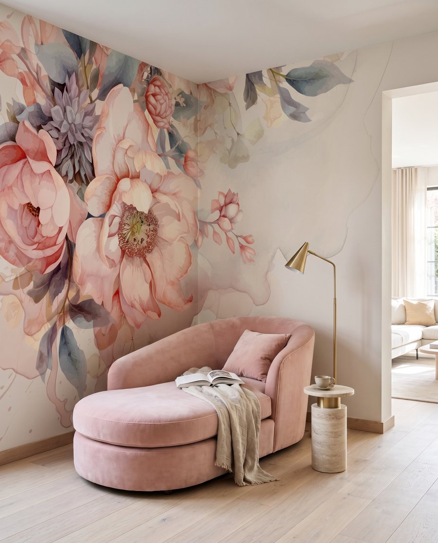Rosen auf sanftem Beige — Interieur 5