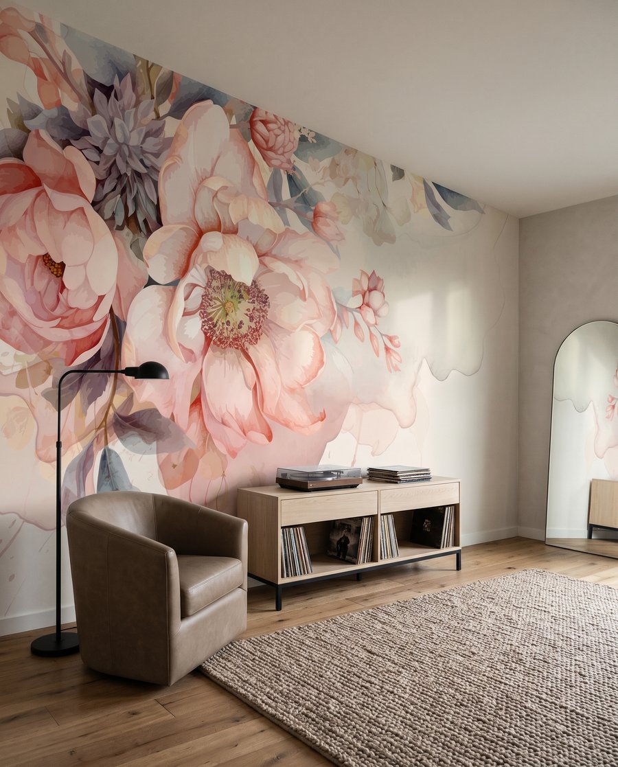 Rosen auf sanftem Beige — Interieur 6