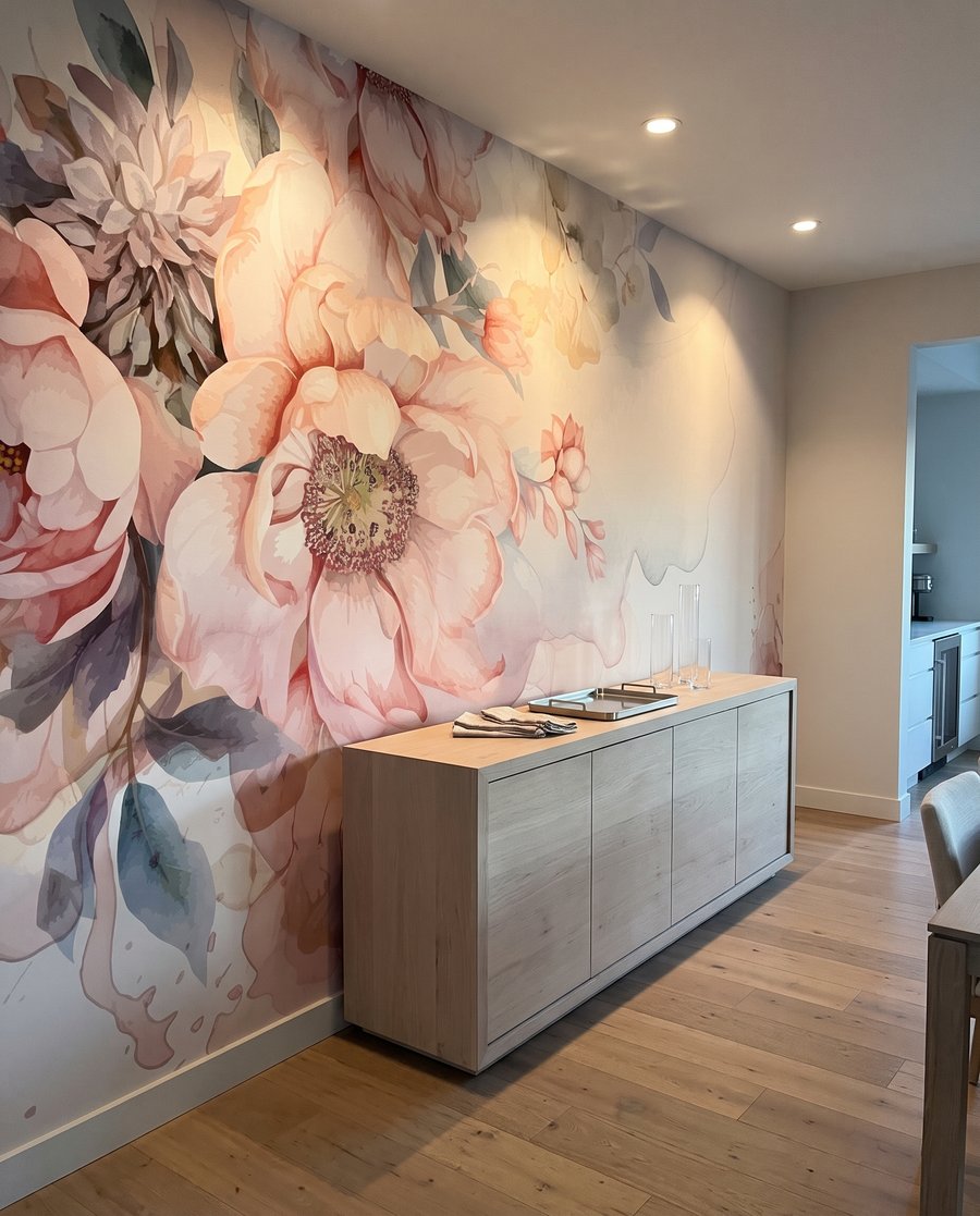 Rosen auf sanftem Beige — Interieur 10