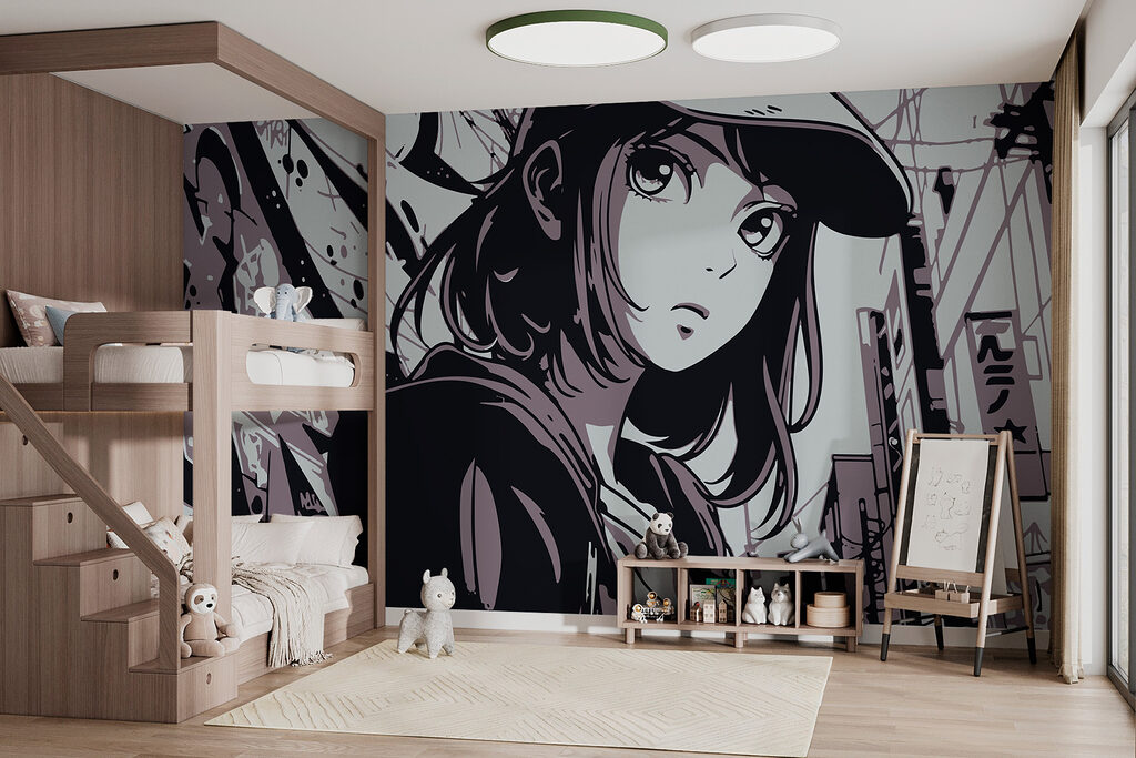 Frau mit Kappe — Interieur 1
