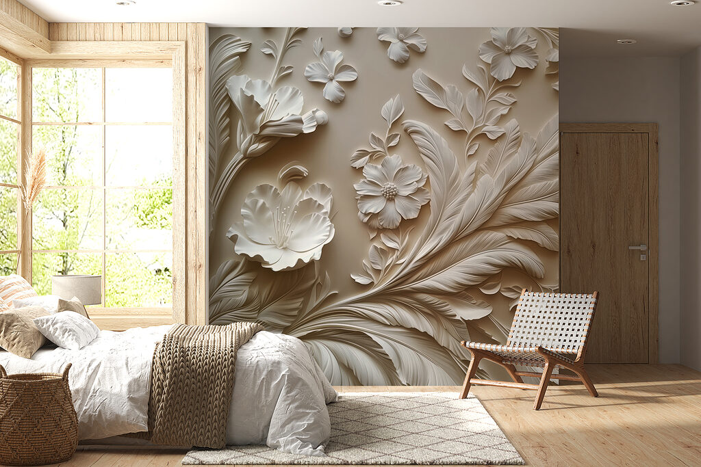 Schwungvolle Blütenranken — Interieur 3