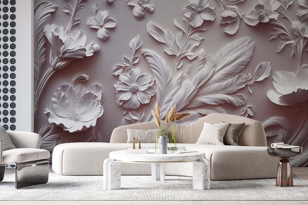 Schwungvolle Blütenranken — Interieur 3